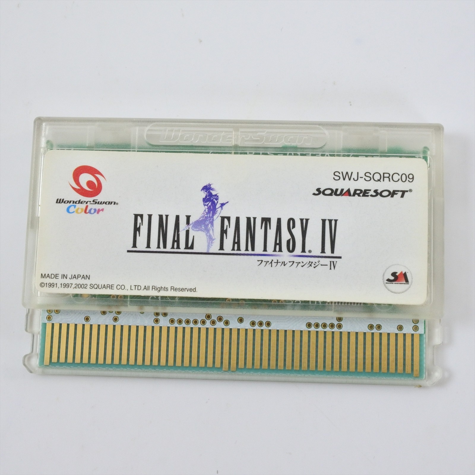 WonderSwan FINAL FANTASY IV 4 FF Cartridge Only 1073 ws | eBay