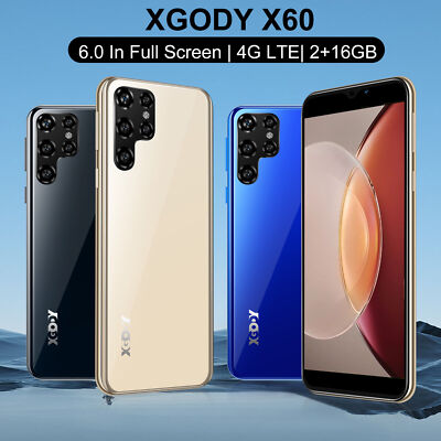 2024 New Android Factory Unlocked Cell Phone Cheap Smartphone Quad Core 2 SIM 4G