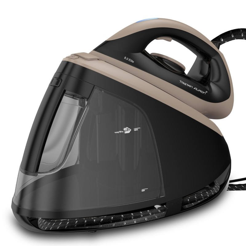 DampfbÃ¼Gelstation 8 Bar DampfbÃ¼Geleisen 2400w BÃ¼Geleisen Elite 8 Schwarz Neu