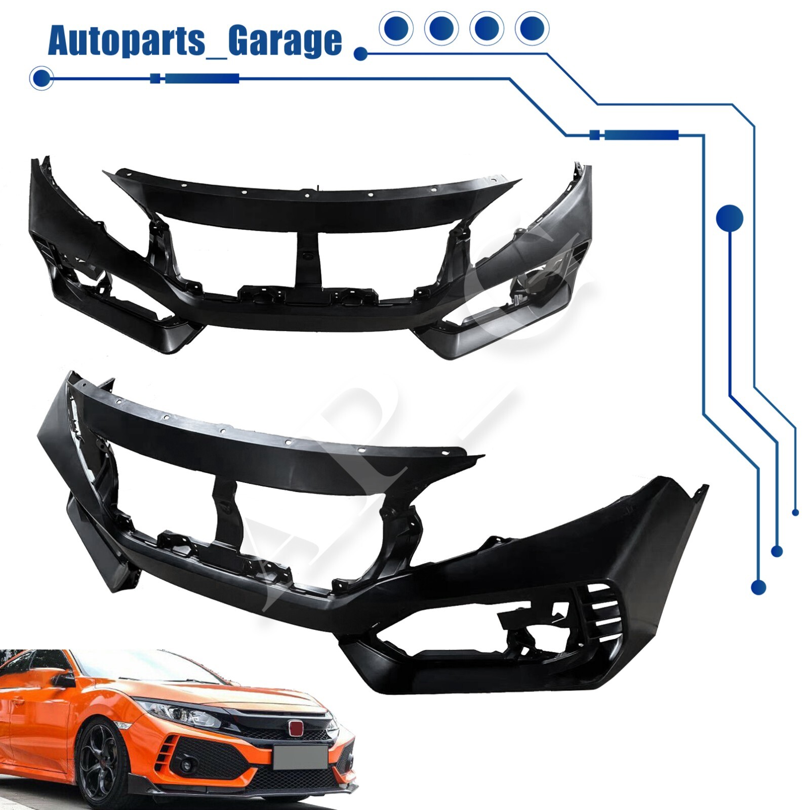 Bumper Design for Honda Civic