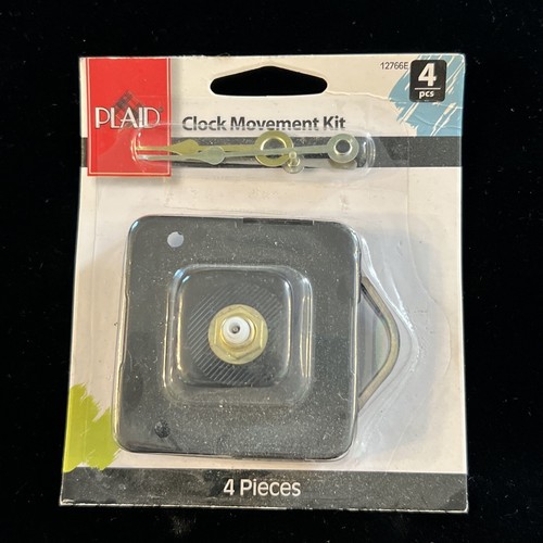 Plaid Clock Quartz Movement Kit