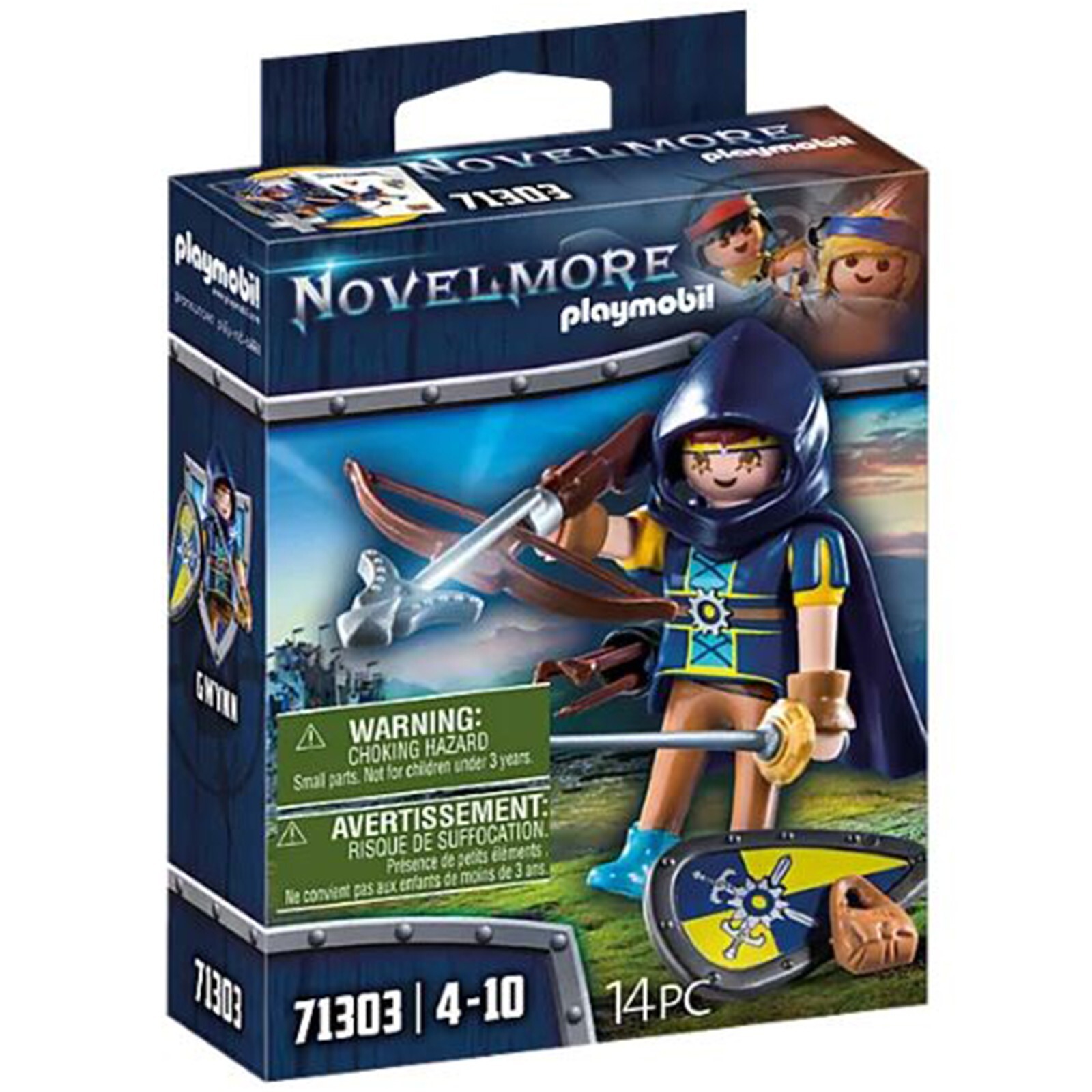Игровой набор Playmobil Novelmore Gwynn со строительным набором боевой экипировки 71303 НОВЫЙ В НАЛИЧИИ