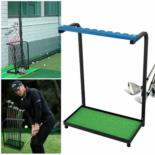 Golf Club Display Rack Organizer Floor Stand Holder Golf Putter Storage Rack NEW