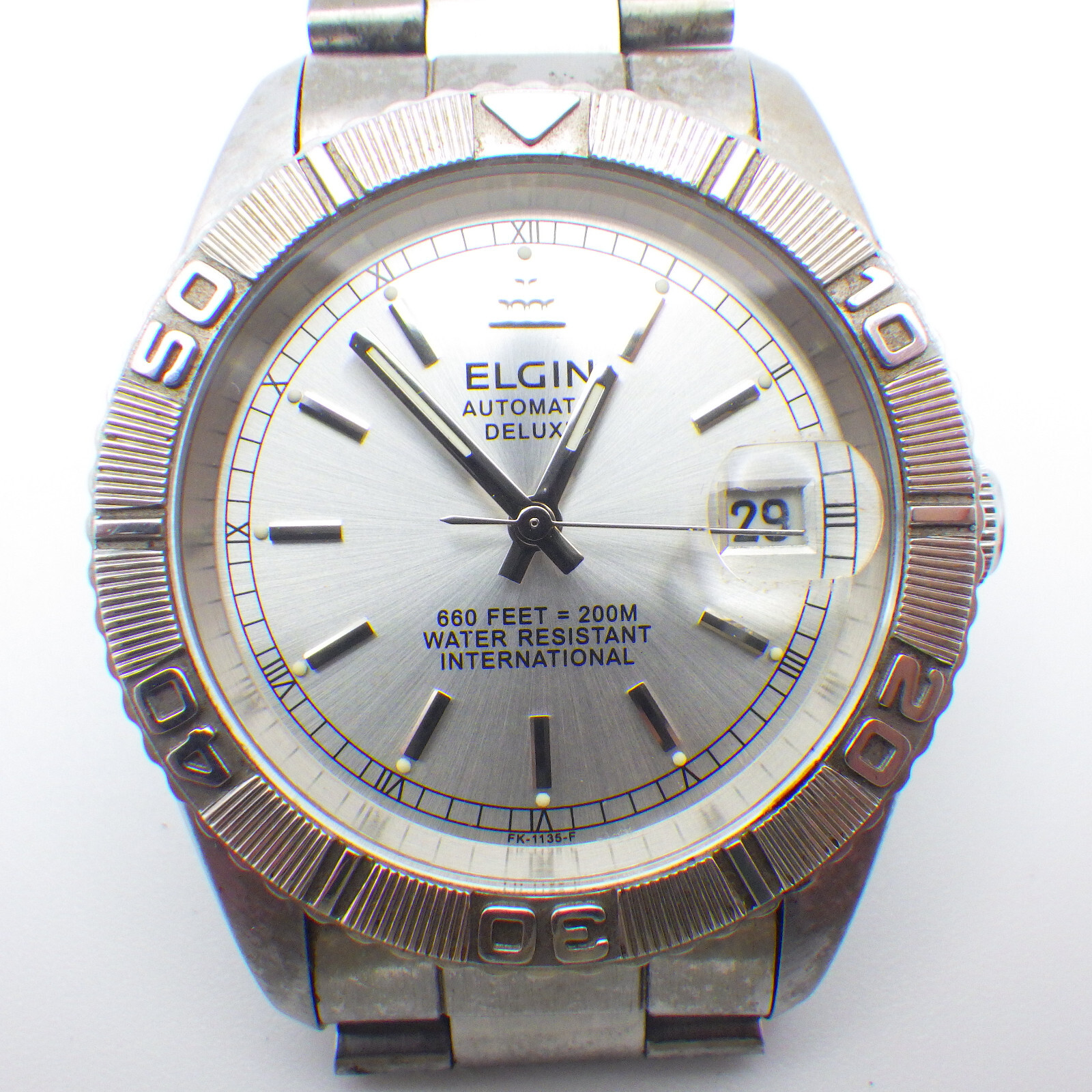 【美品】 エルジン　ELGIN デラックス FK-1135C Yahoo!オークション -「1135」(エルジン) (あ行)の落札相場