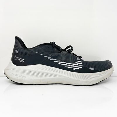 Nike Mens Winflo 7 Shield CU3870-001 Черные кроссовки для бега, размер 13, Черный, Winflo 7 Shield