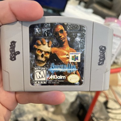 Shadow Man N64 (Nintendo 64, 1999) AUTHENTIC Tested Free Shipping