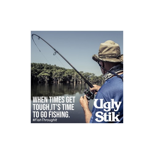 7&rsquo;6&rdquo; Walleye Round Fishing Rod and Reel Combo