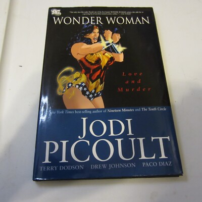 NEW - Wonder Woman - Love And Murder - By Jodi Picoult - Sealed Hardcover Book