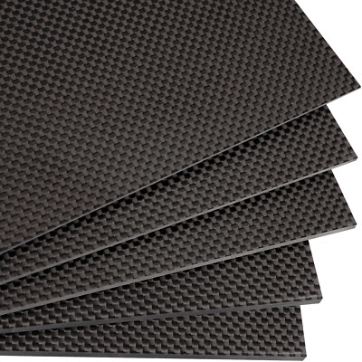 ARRIS 100% 3K Carbon Fiber Sheet 1-5mmx100x250 200x300 400X500 500x600mm Custom