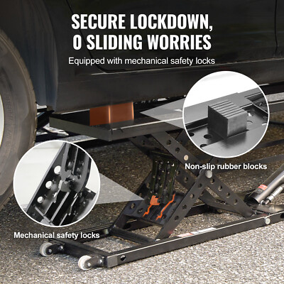 VEVOR Portable Car Lift 7000 LBS Automatic Car Lift System Jack for Home Garage