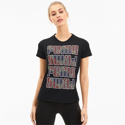 [518969-08] Женская ФУТБОЛКА Puma GRAPHICS CREW