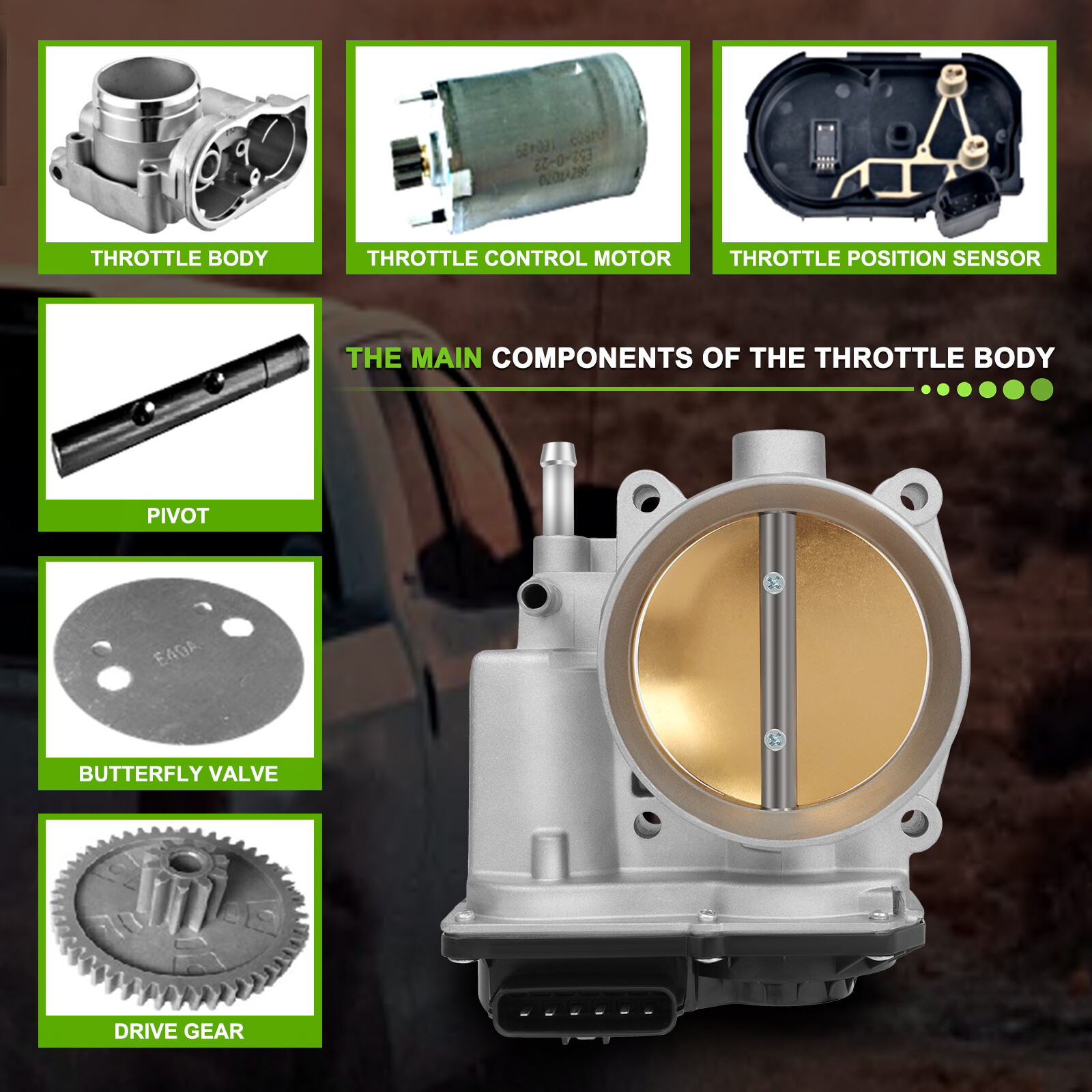 For Toyota Tundra 5.7L 2007-2021 4.7L 2005-2009 Throttle