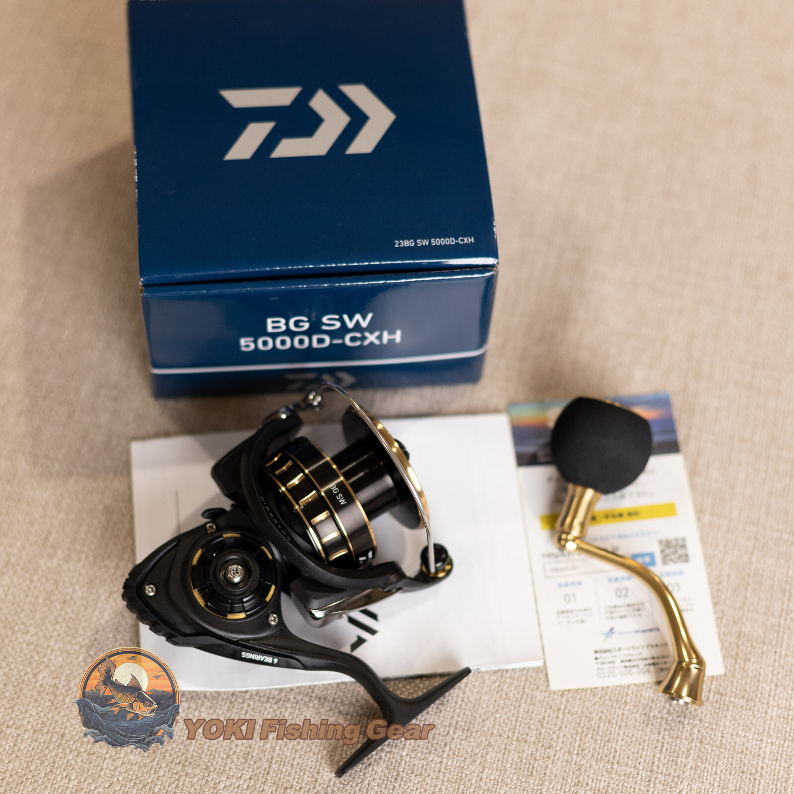 Daiwa 23 BG SW 5000D-CXH Spinning Reel -Watch Our