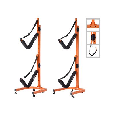 Storage Rack &ndash; Two 53 1/8-in Freestanding Kayak Stands With ...