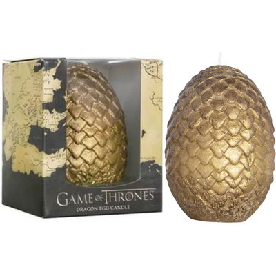 Game of Thrones Bougie Oeuf d'or Edition limité Figurine de la Série TV Insights