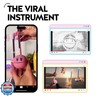 Otamatone Classic [English Edition] Hot Pink Japanese Electronic Musical Instrument Portable Synthesizer from Japan Maywa Denki for Children and Adults Gift
