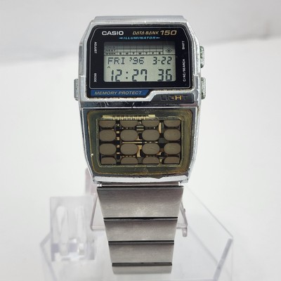 RARE Vintage Casio DBC-1500 Watch Japan Data Bank 150 NEW