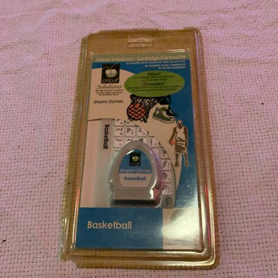 Cricut Cartridge Shapes -Basketball - Link Status Unknown - New In Box