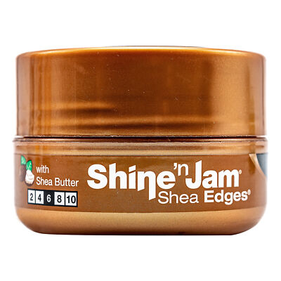 Ampro Shine-n-Jam Shea Edges - 2.25 oz Hair Gel