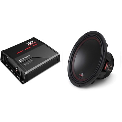 MTX Jackhammer 500W 1-Ohm Amp & MTX 5510-22 10'' Subwoofer