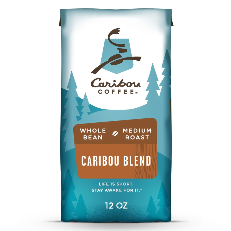 Caribou Coffee Caribou Blend Whole Bean Coffee, Premium Medi