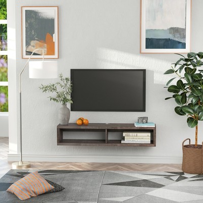 Entertainment Center Unit, Dark Grey
