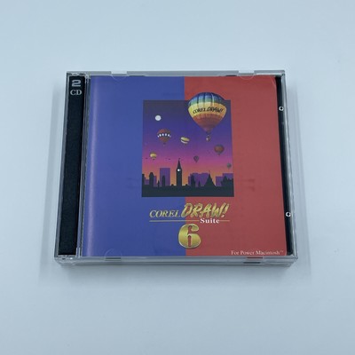 Corel Draw Suite 6 Macintosh Mac Vintage Complete Rare 1996