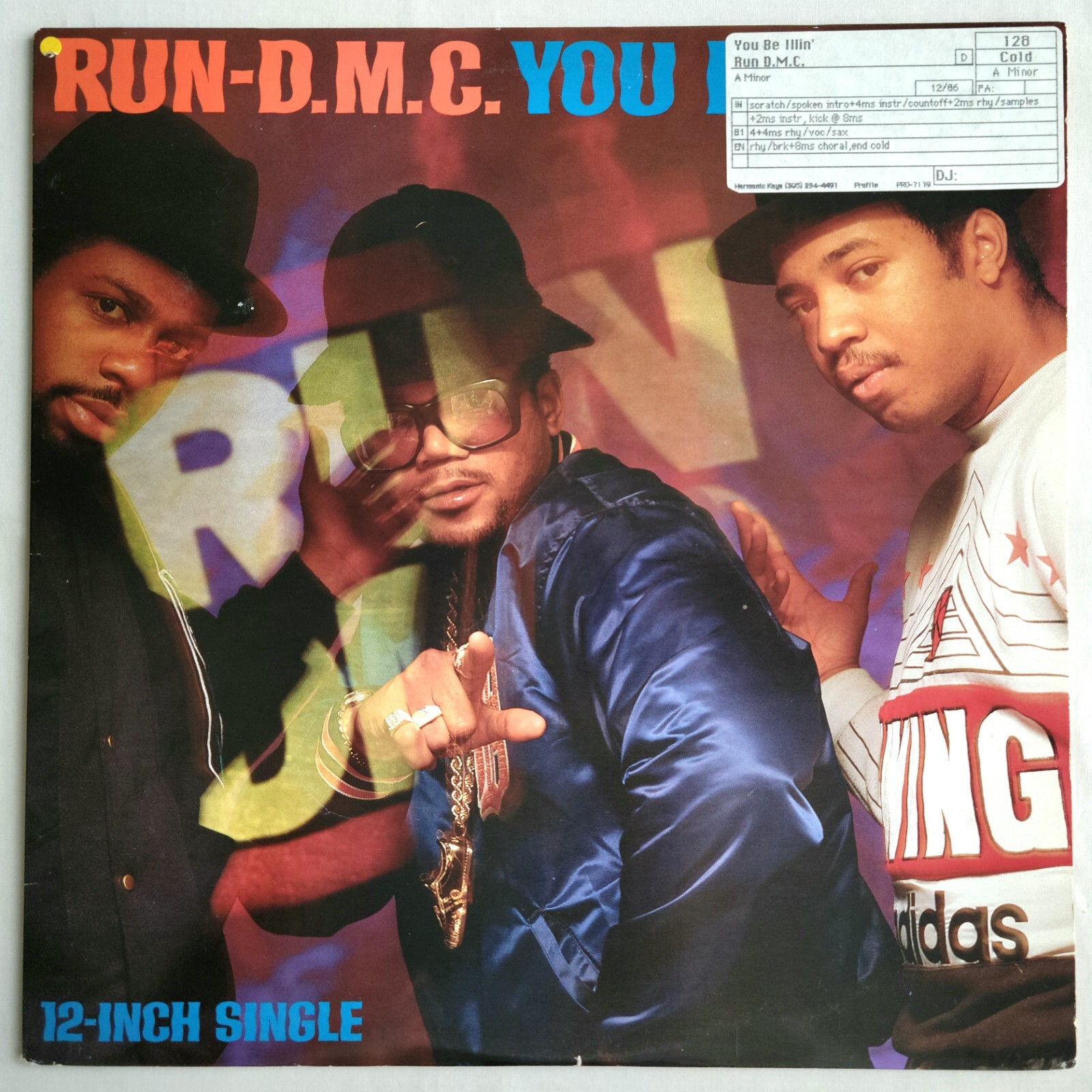 激安 - 1986 RUN-D.M.C. RUN IT HIT / REMIX ILLIN' BE YOU - 洋楽