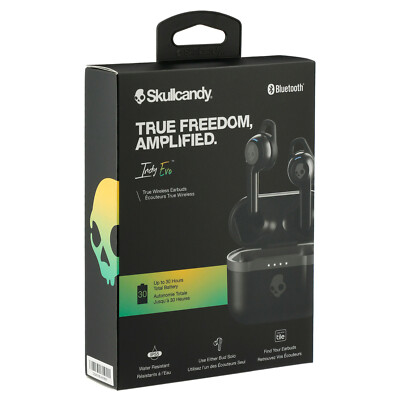 Skullcandy Indy Evo True Wireless Bluetooth Earbuds Headphones (NEW)