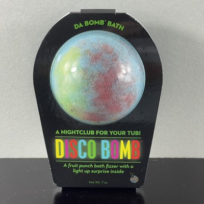 Disco Bomb DA BOMB BATH Fruit Punch Bath Fizzer 7oz. New/Unopened 