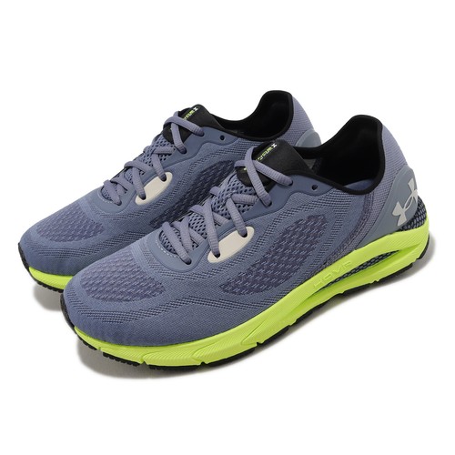 Under Armour HOVR Sonic 5 UA Синие Желтые мужские шоссейные кроссовки 3024898-500