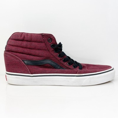 

Vans Mens SK8 Hi 500714 Красная повседневная обувь Кроссовки Размер 10, Красный, SK8 Hi