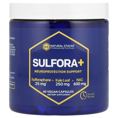 Sulfora+, 60 Vegan Capsules