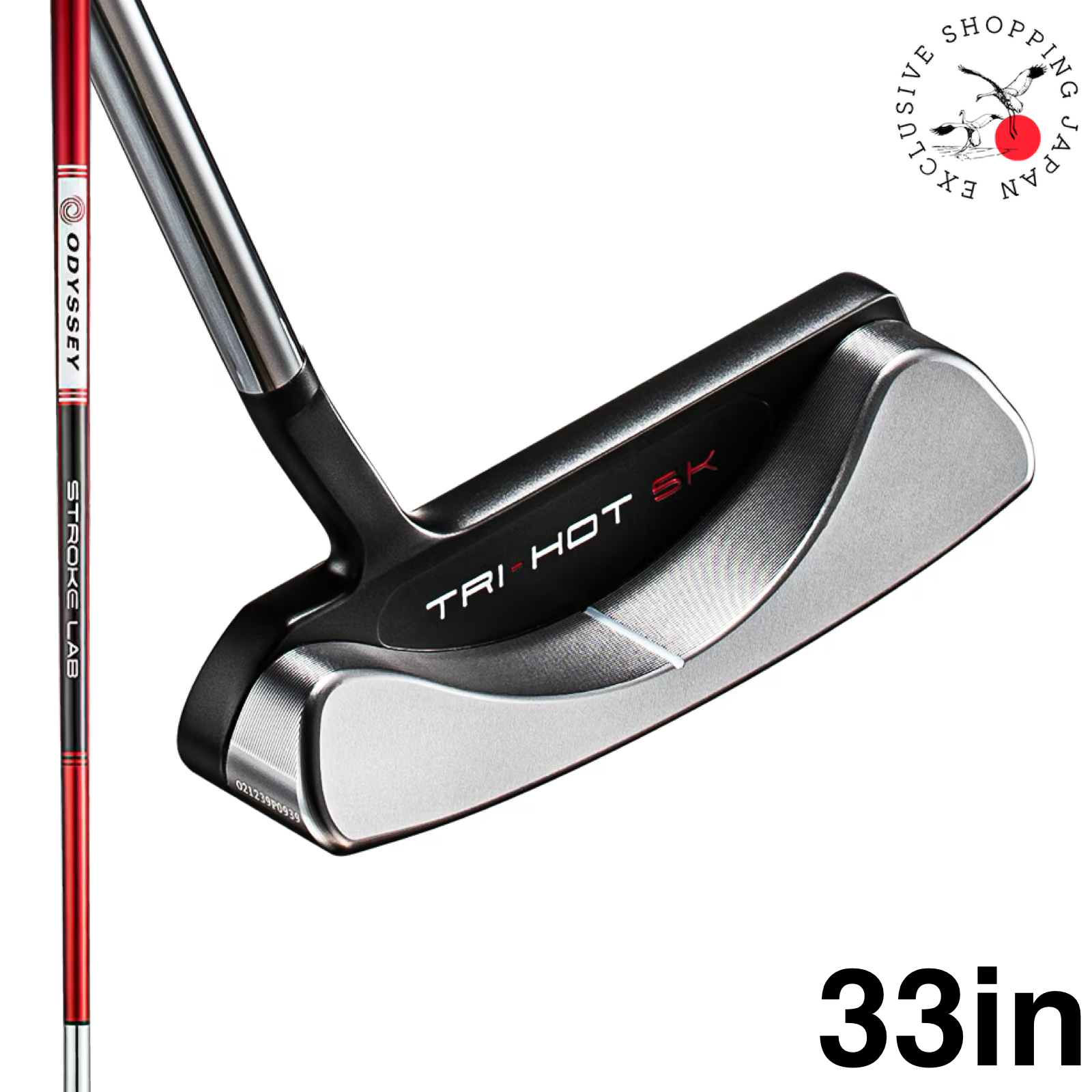 オデッセイ TRI-HOT 5K THREE 33㌅ STROKE LAB Odyssey TRI-HOT 5K THREE #3 Blade Putter 33