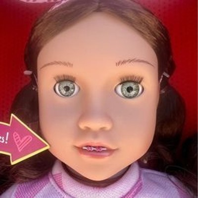 Our Generation 18 inch Doll Camila With Braces. New.