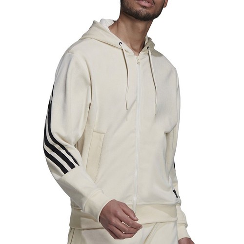 

[H47895] Мужская толстовка с капюшоном на молнии Adidas Future Icons, Белый