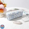 Pencil Case Lightweight Aesthetic Pen Case Office College School Storage Bag Pouch Holder Box Organizer Makeup Pouch Cosmetic Bag for Girls Boys Kids (Flowers-Orchid)