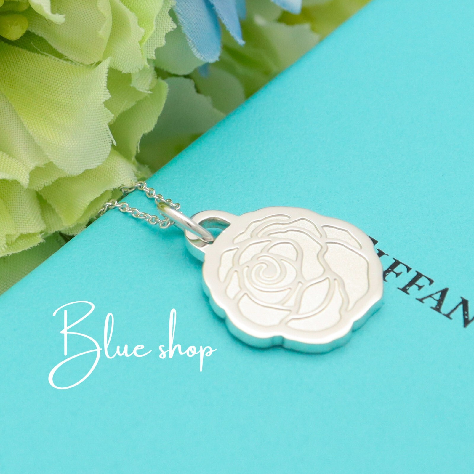 Tiffany & Co. Go Women Marathon 2017 Rose Flower Necklace 16