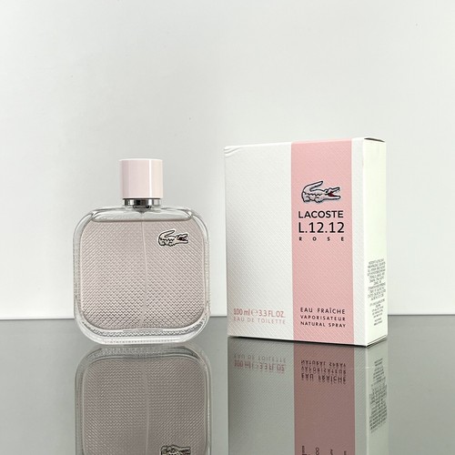 Lacoste L.12.12 Rose Eau Fraiche Women EDT 3.3oz-100ml Spray