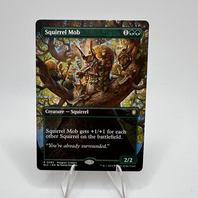 Squirrel Mob (Borderless) Rare MTG Bloomburrow Commander