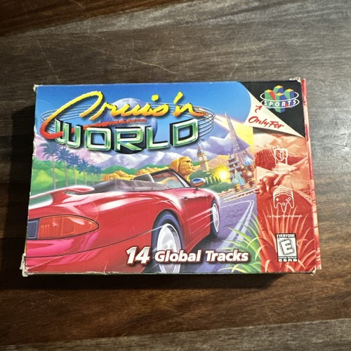 美品 ニンテンドー64 Cruises in WORLD  N64 Classic Game Room - CRUIS'N WORLD review for N64 - YouTube