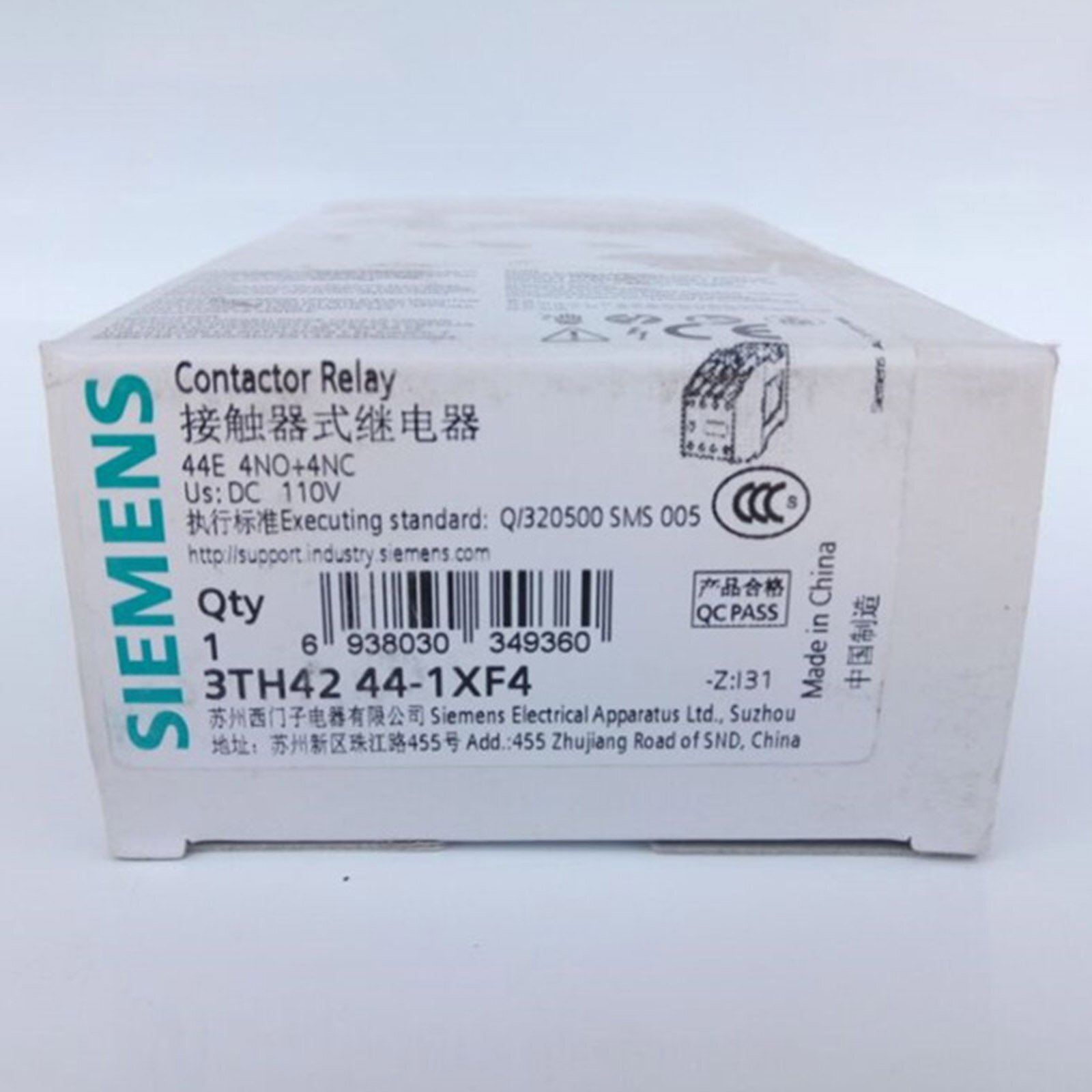 海外から輸入 Box In 1PC SIEMENS NEW Relay Free 3TH42441XF4 3TH4244-1XF4 PCパーツ