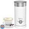 SIMPLETASTE Milk Frother, 4-in-1 Electric Milk Steamer, Automatic Warm and Cold Foam Maker and Milk Warmer for Latte, Cappuccinos, Macchiato