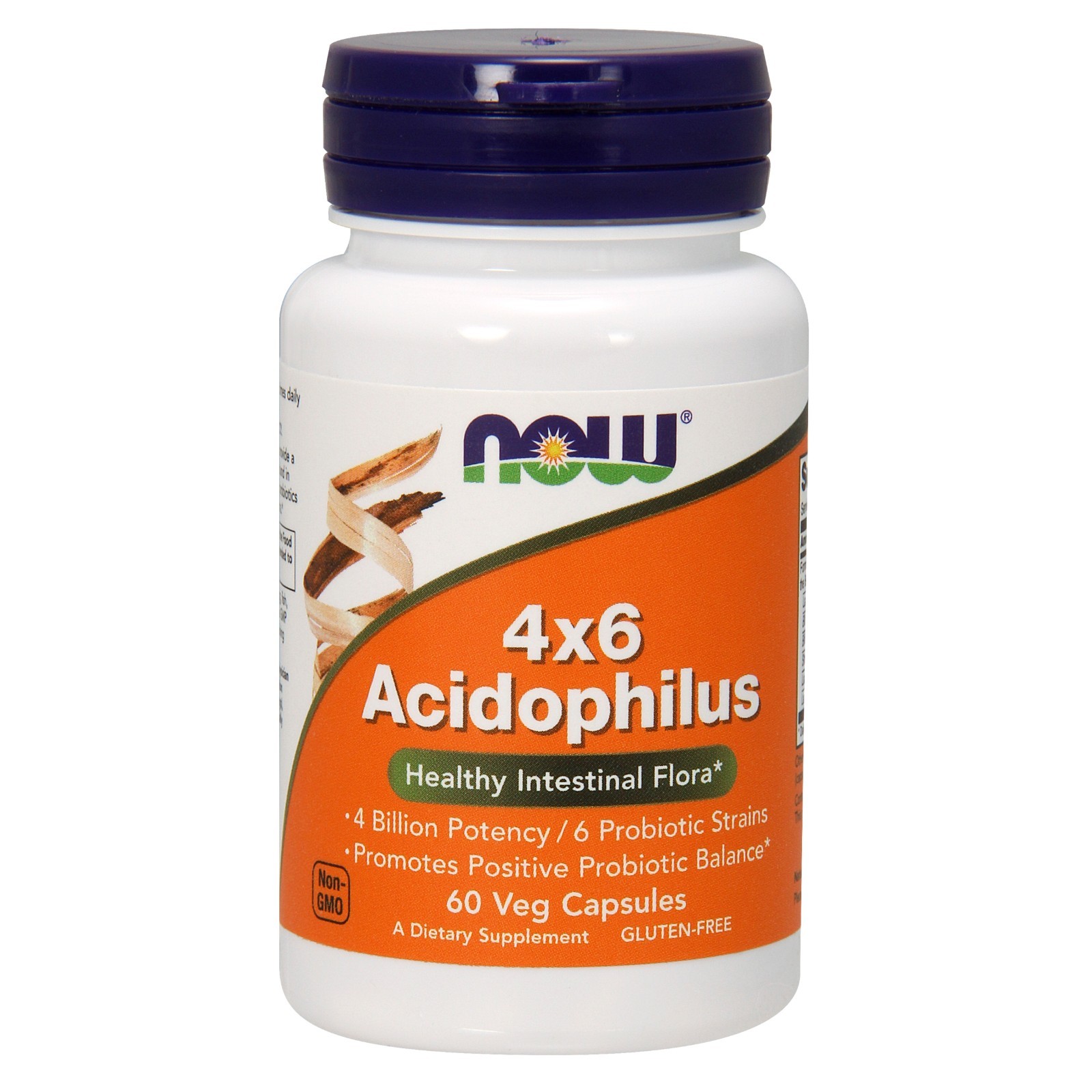 NOW Foods Acidophilus 4X6, 60 капсул