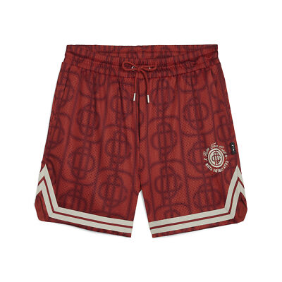 PUMA Mens x PALM TREE CREW AOP Mesh Shorts