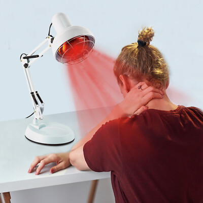 Infrared Red Heat Light Therapy  Lamp Muscle Pain Relief Floor Stand IR Lamp 