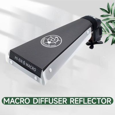 US Macro Diffuser Reflector Soft Light Cover For Camera 100 /Sony 90/ Nikon 105 