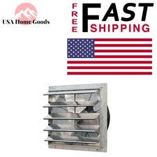 iLIVING ® Variable Speed Shutter Exhaust Fan 3300 CFM ...