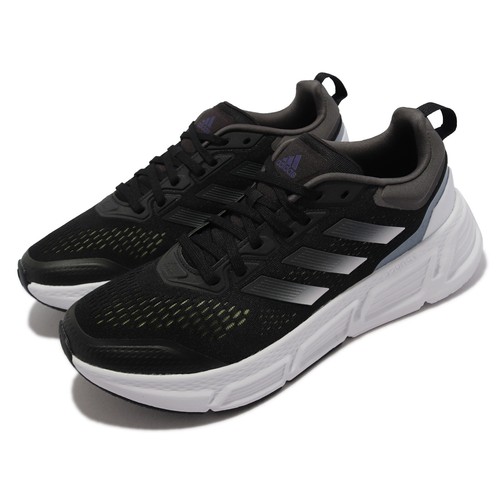 

Adidas Questar Black Grey White Мужская спортивная обувь для бега Кроссовки GZ0621, Черный, Questar