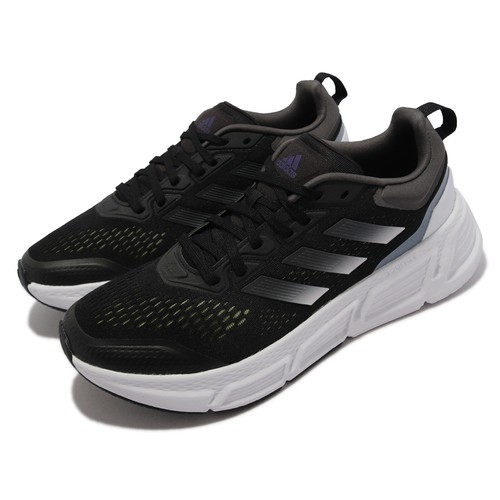 Adidas Questar Black Grey White Мужская спортивная обувь для бега Кроссовки GZ0621